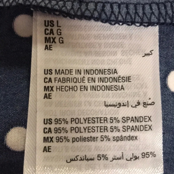 Alfani Iconic Mod polka dot and striped blouse - Picture 9 of 10